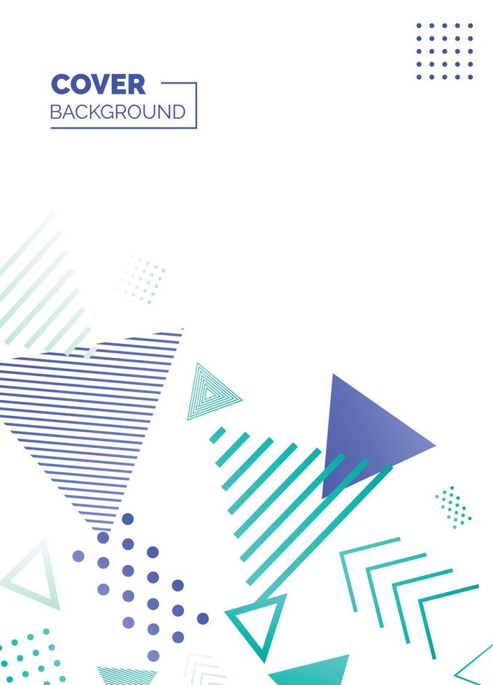 Covers templates set with bauhaus. memphis and hipster style graphic geometric elements. Applicable for placards. brochures. posters. covers and banners. Vector illustrations
