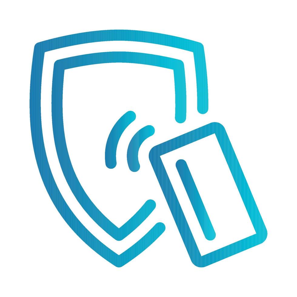 Flat illustration on a theme secure payment vector