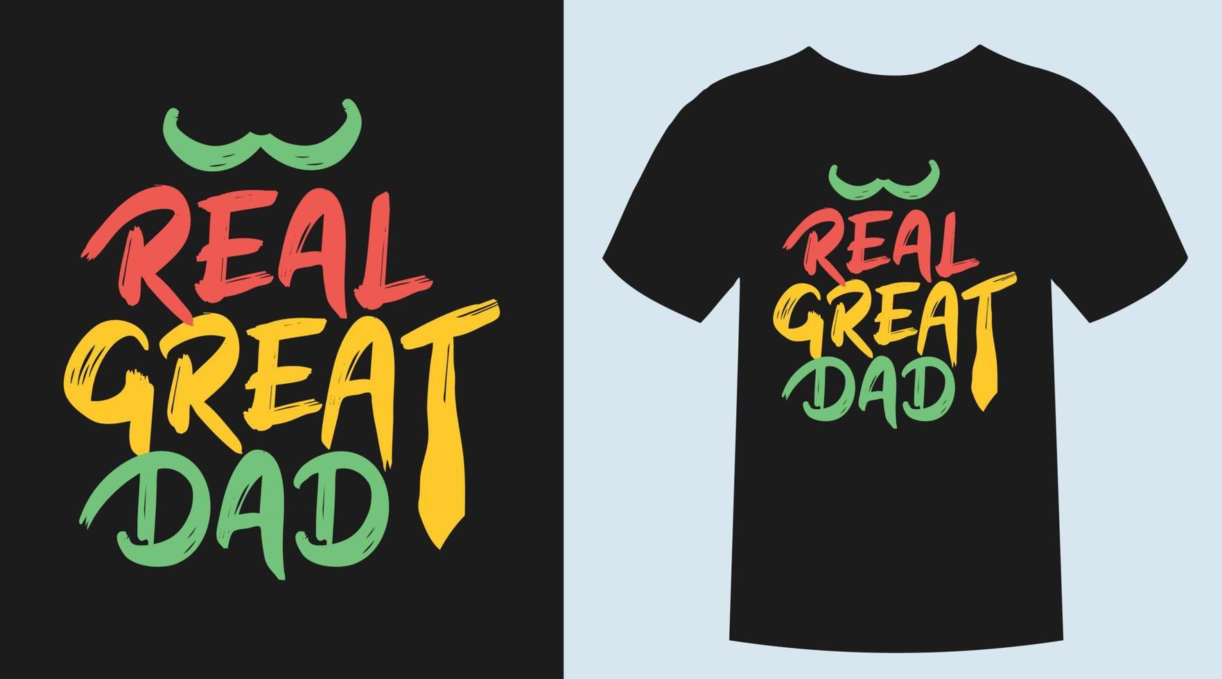 Dad t shirt design vector