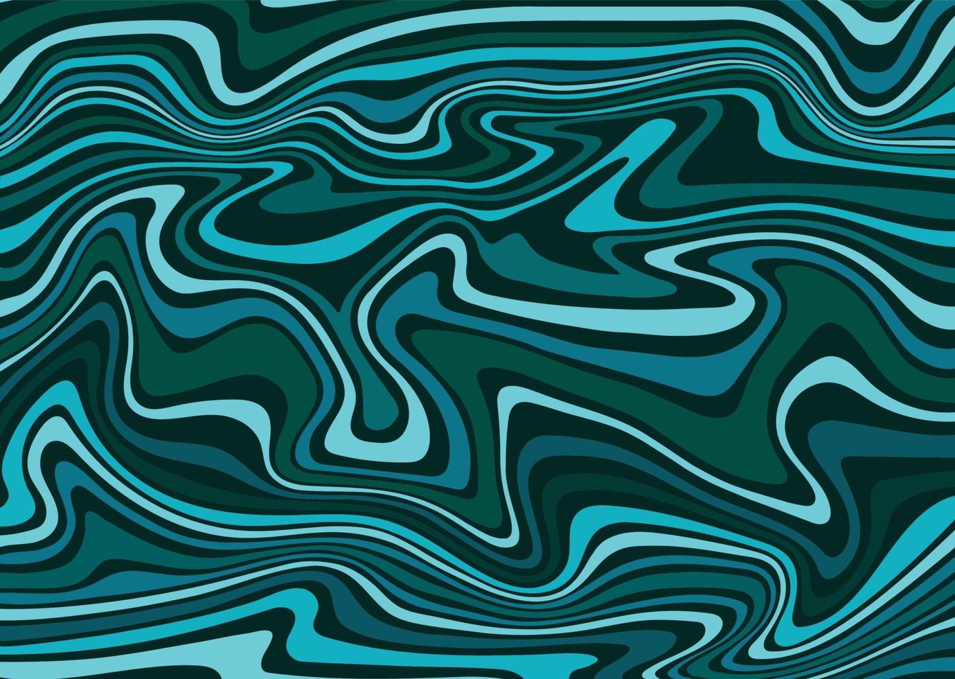 patrón de vector de fondo de remolino abstracto verde azul