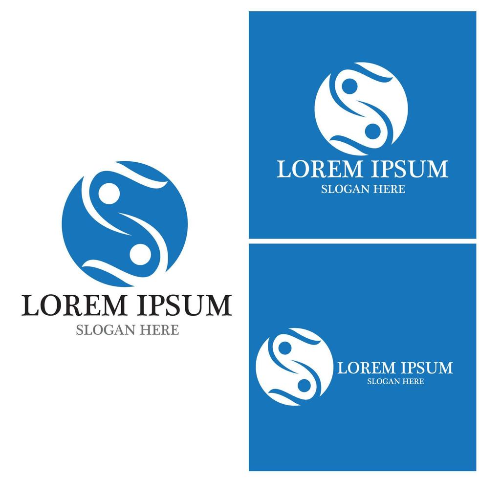 Community, network and social icon vector