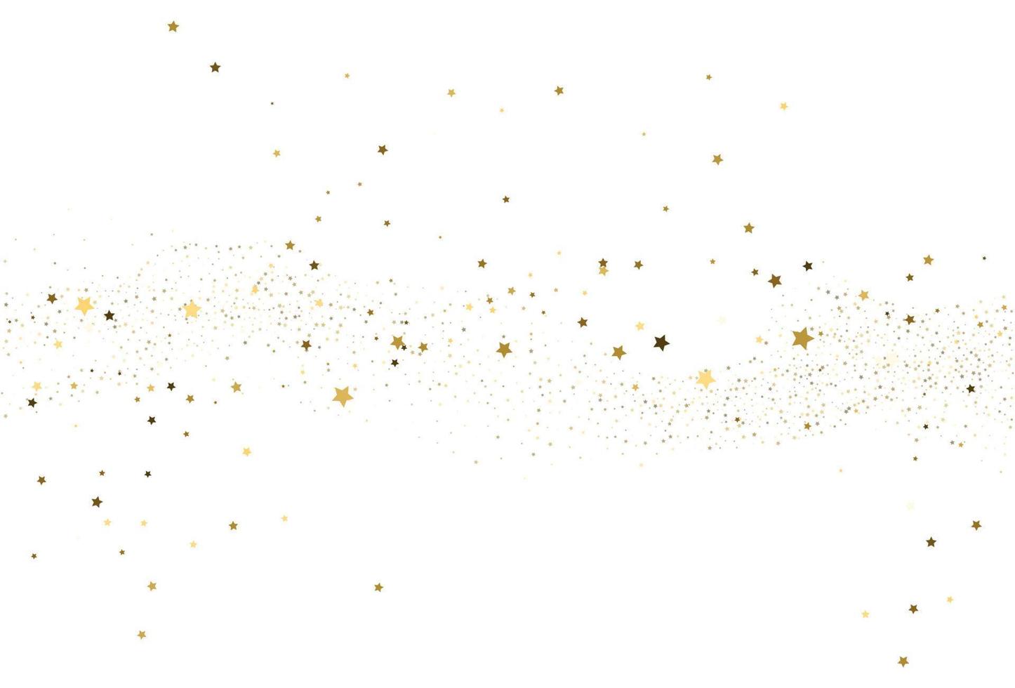 Light gold glitter confetti texture vector