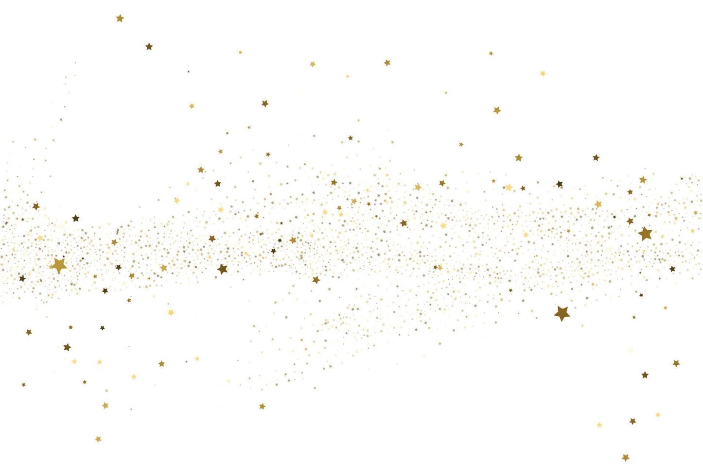 Light gold glitter confetti texture vector