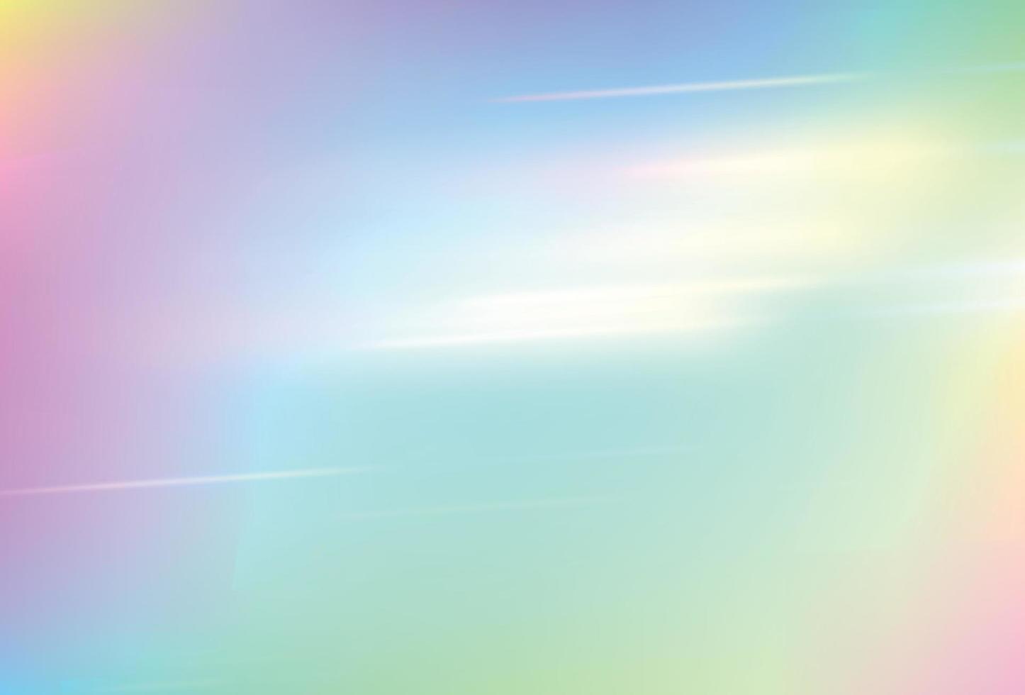 fondo de prisma, textura de prisma. luces de arco iris de cristal, efectos de refracción vector