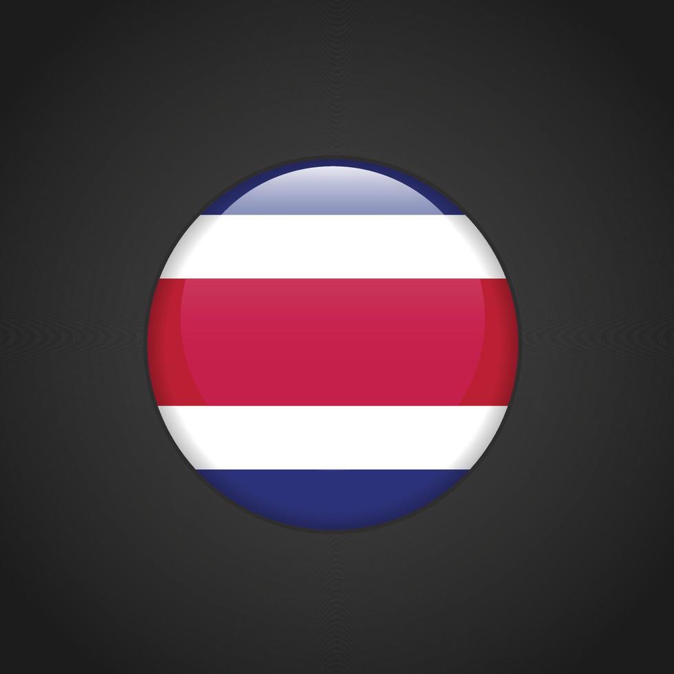 Costa rica flag vector