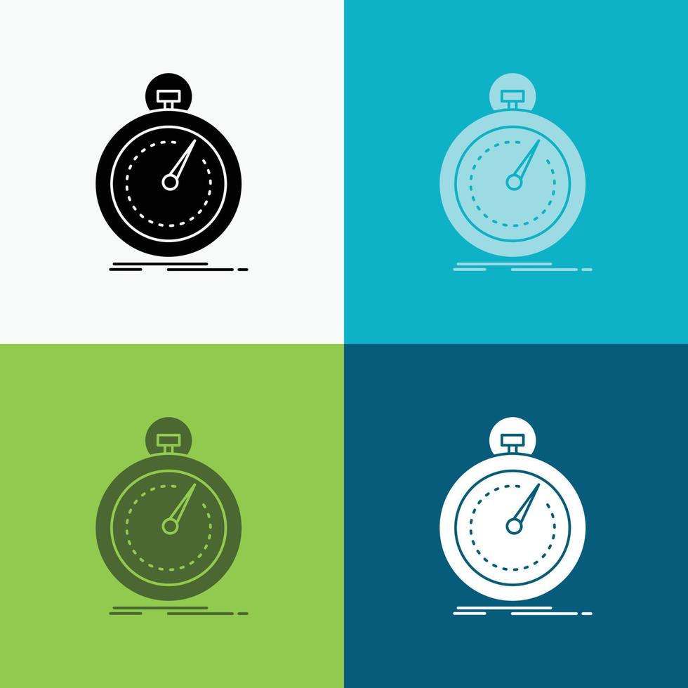 Done. fast. optimization. speed. sport Icon Over Various Background. glyph style design. designed for web and app. Eps 10 vector illustration