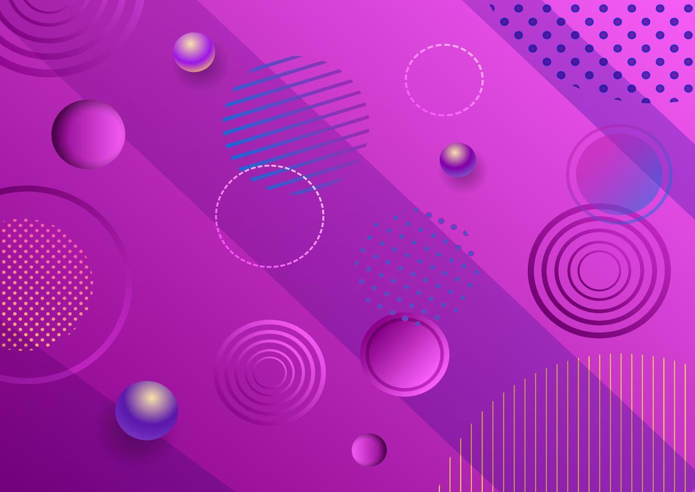 Modern Colorful Abstract Circle Background vector