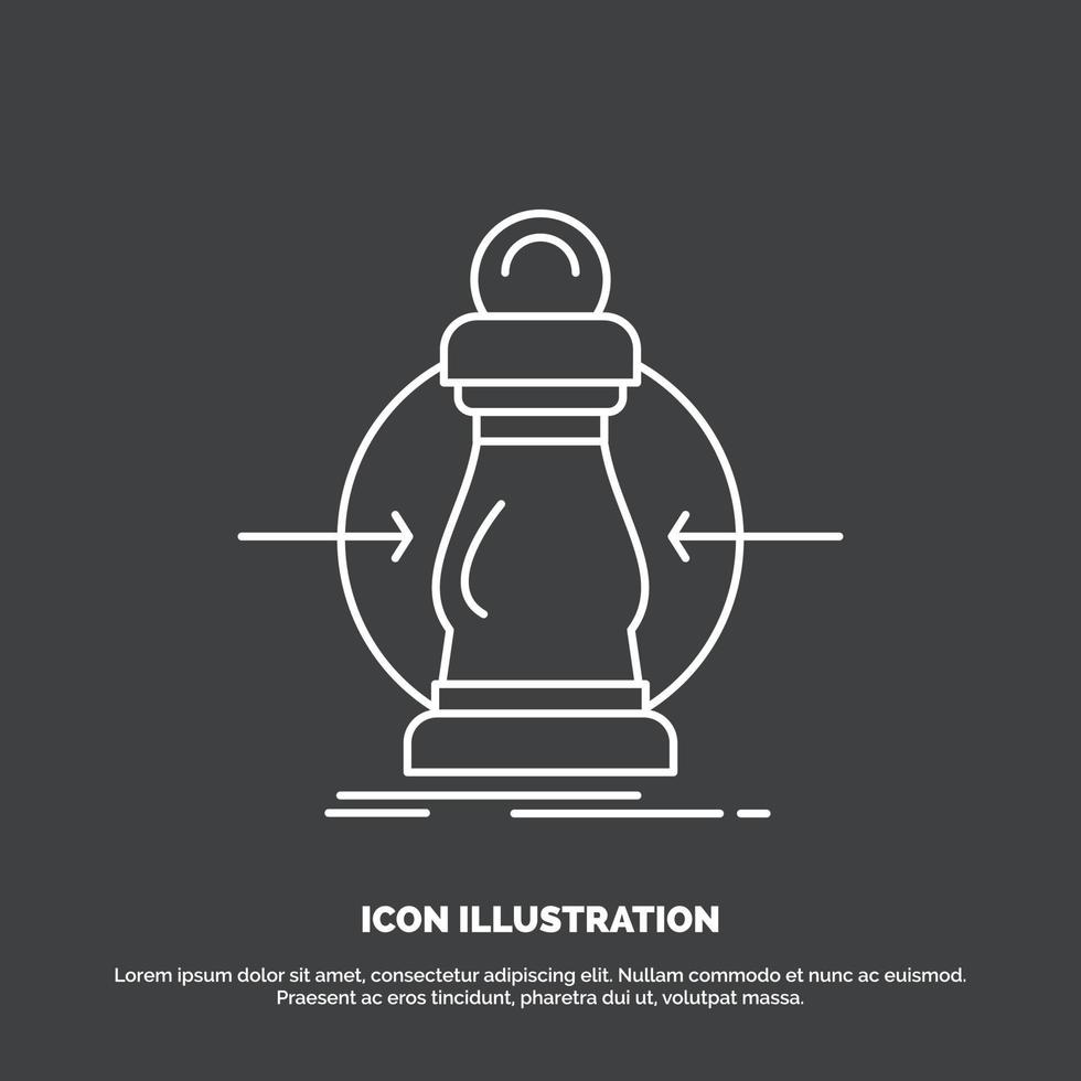 Consumption. cost. expense. lower. reduce Icon. Line vector symbol for UI and UX. website or mobile application