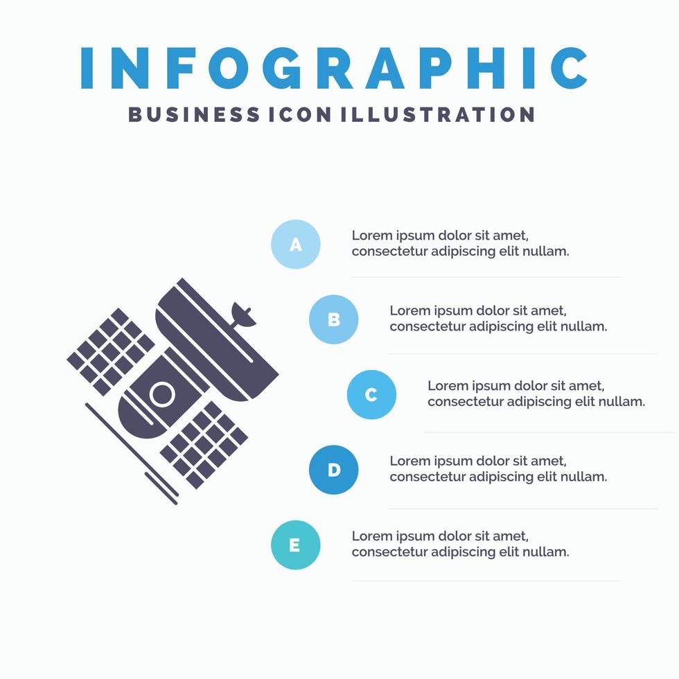 Broadcast. broadcasting. communication. satellite. telecommunication Infographics Template for Website and Presentation. GLyph Gray icon with Blue infographic style vector illustration.