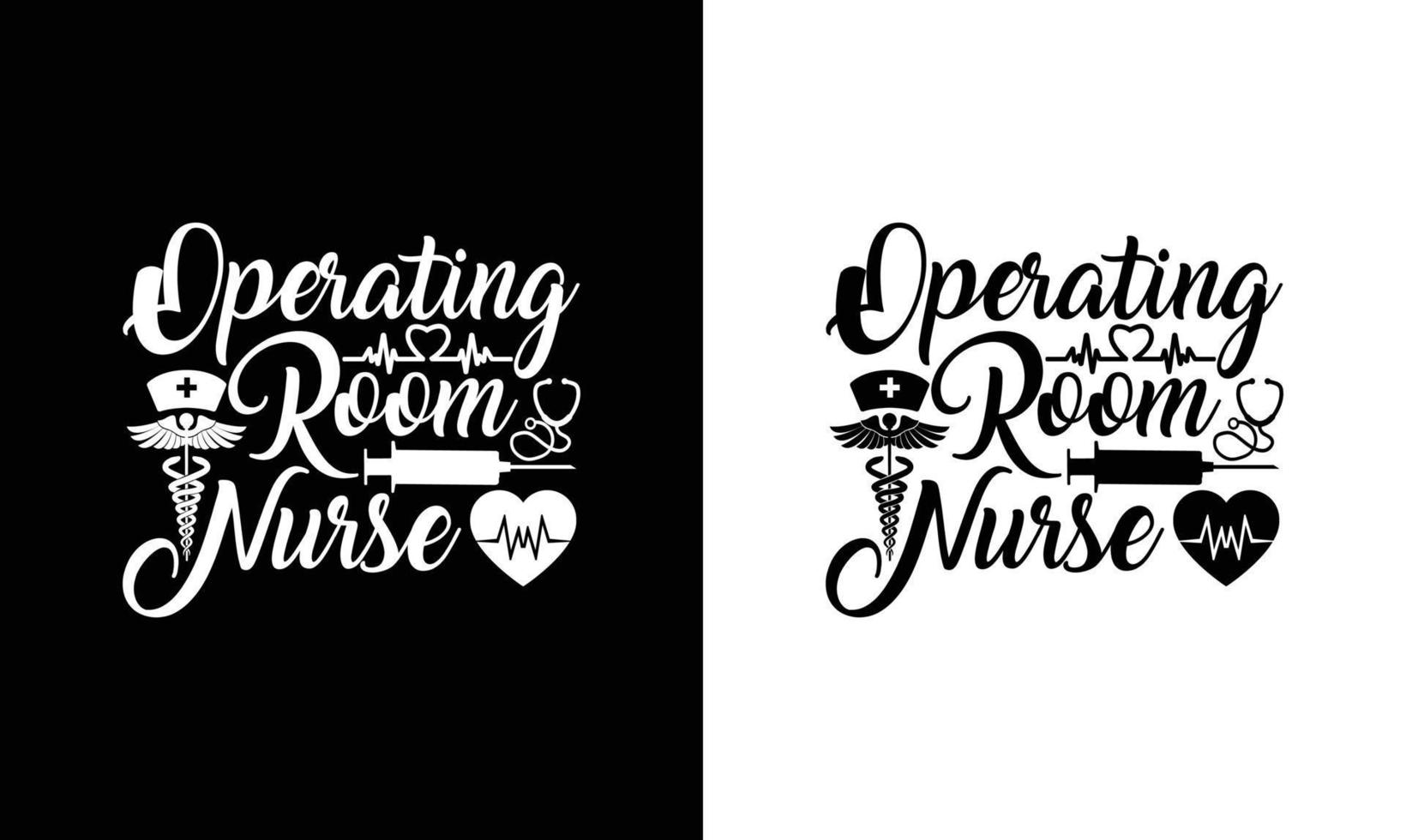 Nurse Quote T shirt design, typography vector