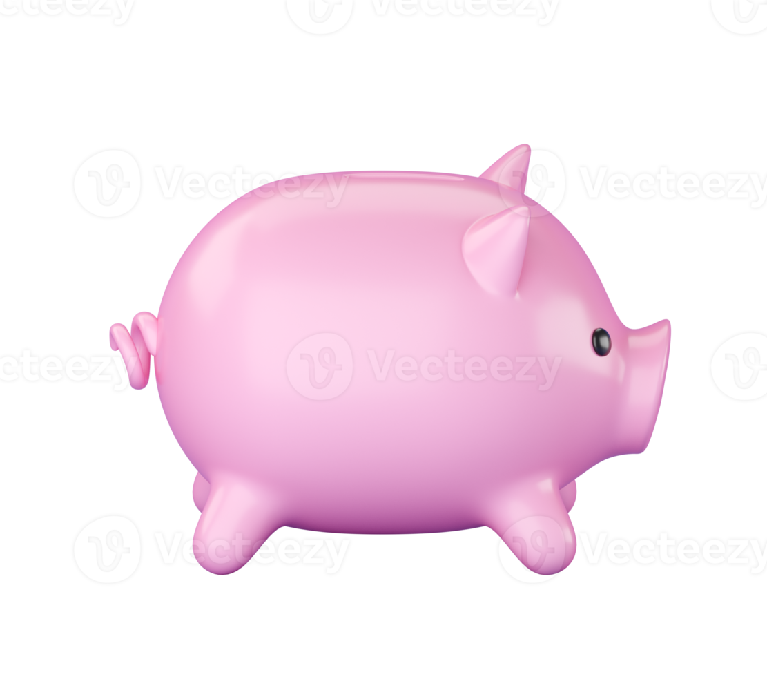 3d Piggy bank. png