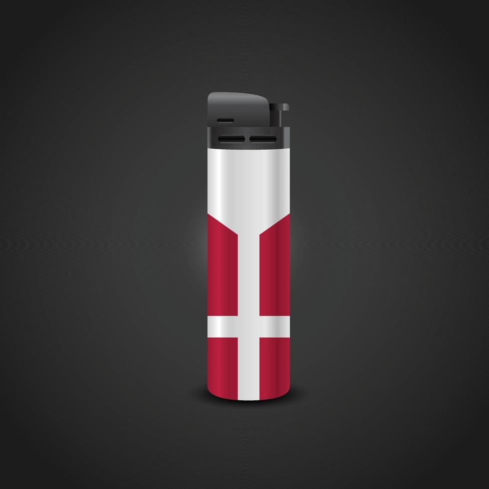 Denmark Cigrette Lighter Vector design
