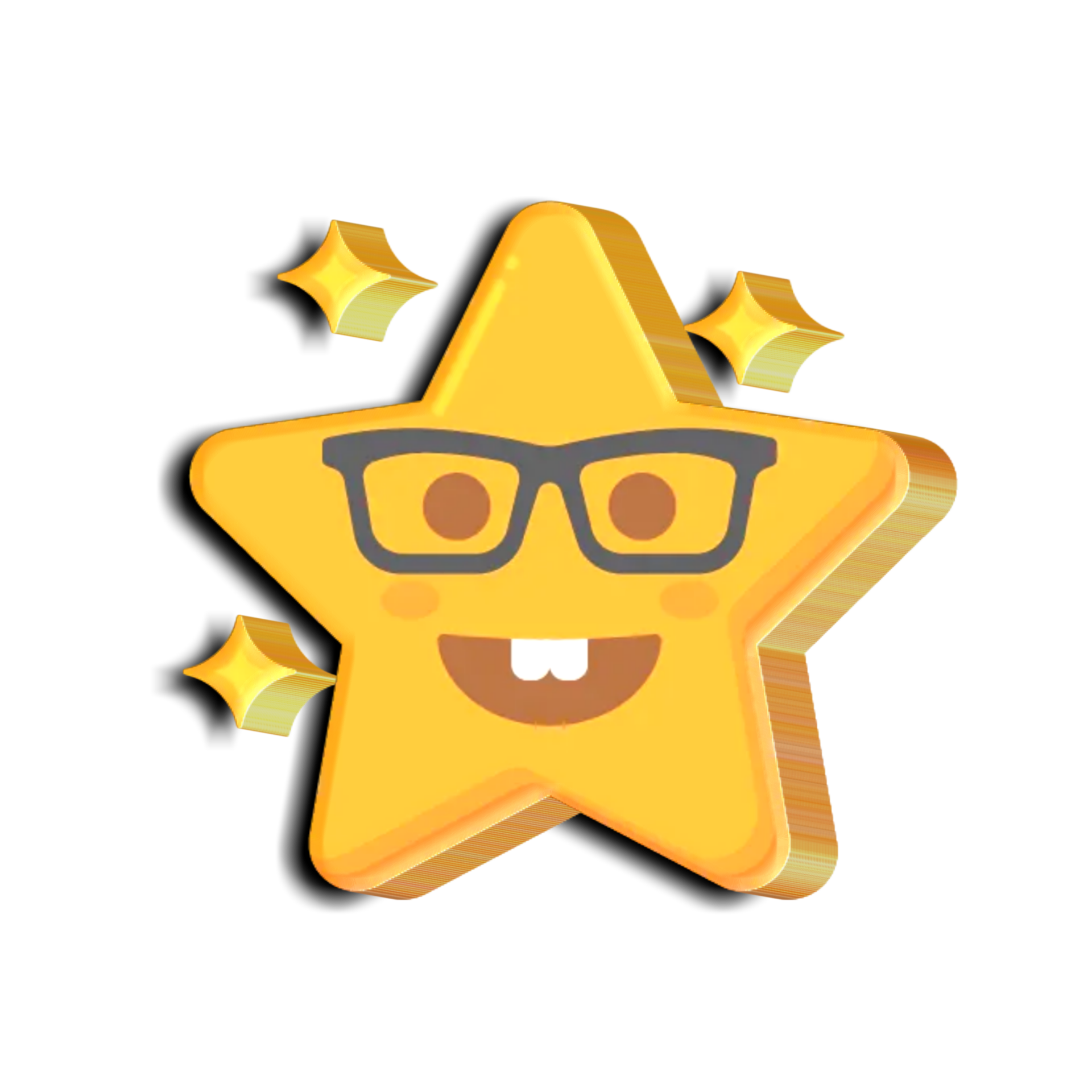 Cute star emoji 12959021 PNG