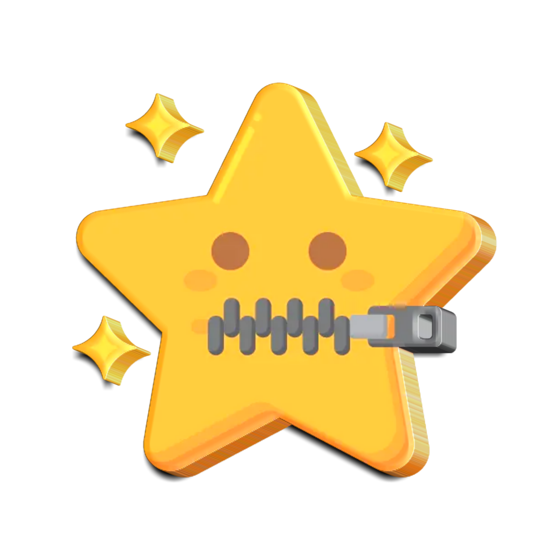 Cute star emoji 12959039 PNG