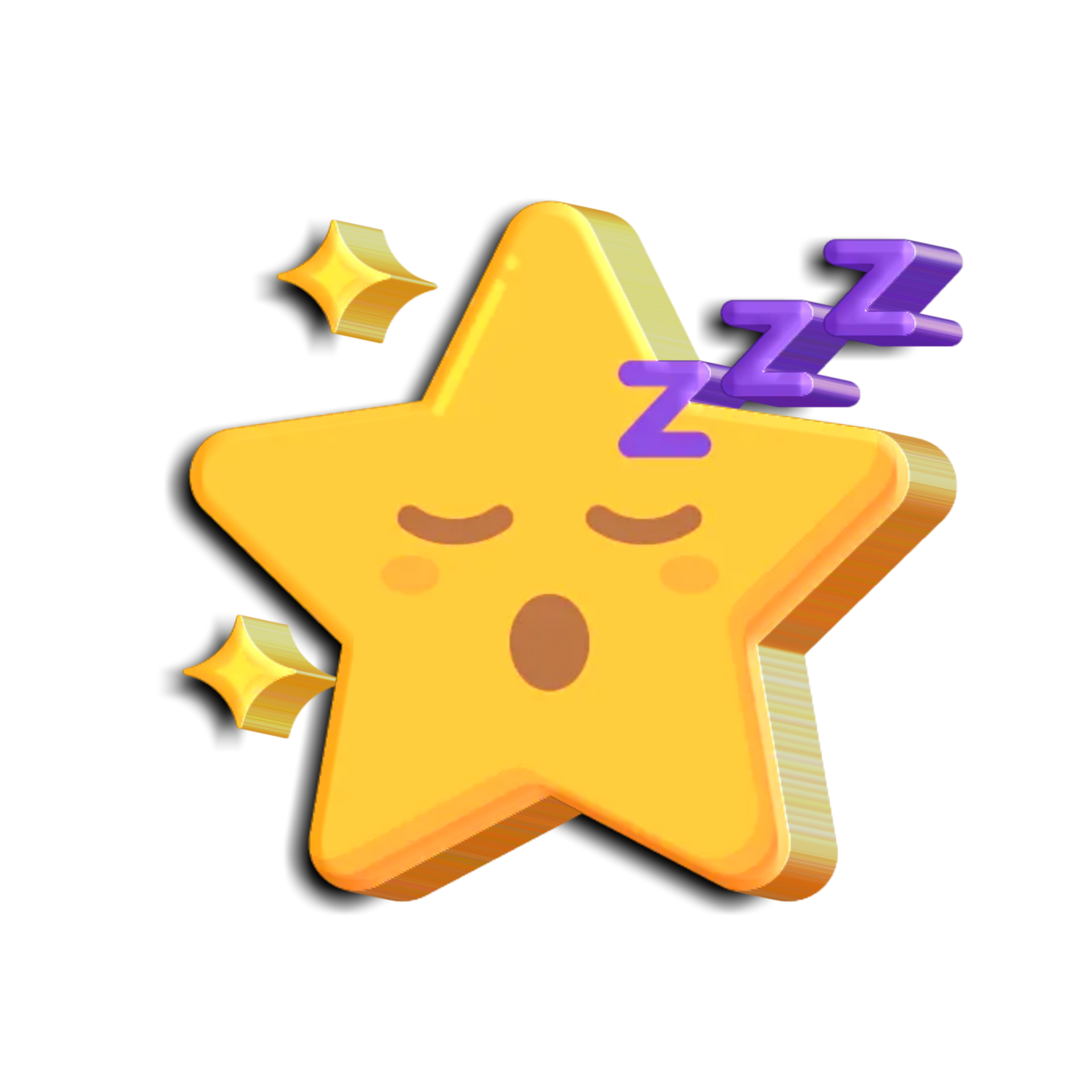 Cute star emoji 12959041 PNG