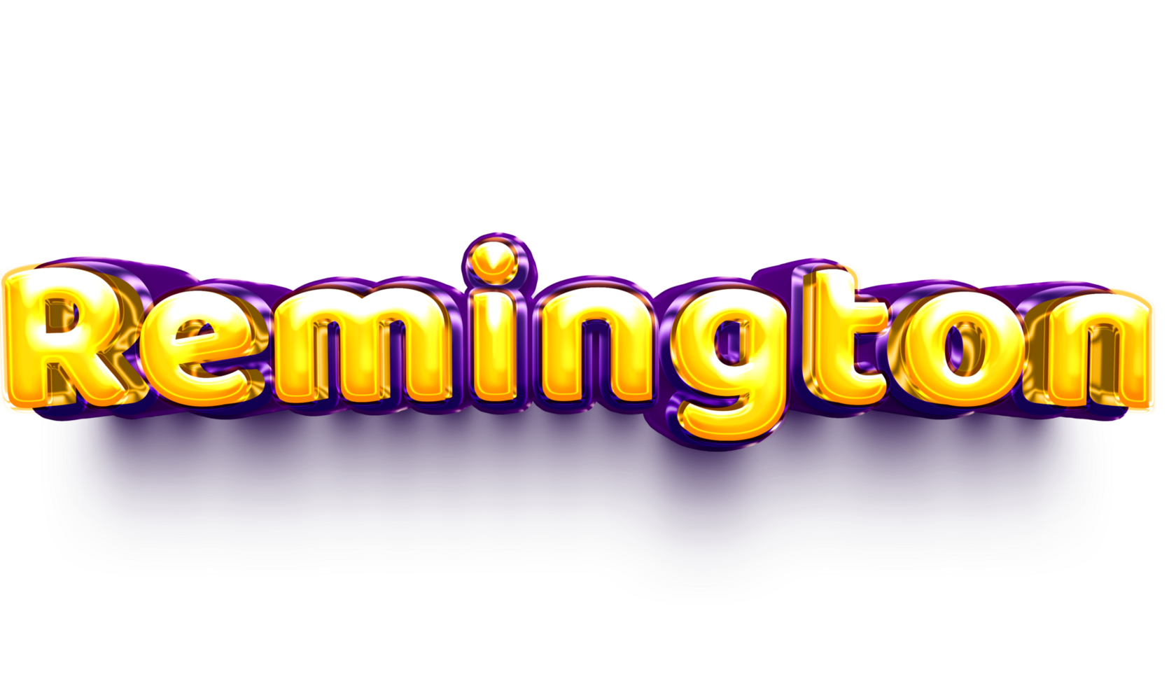 names of girls English helium balloon shiny celebration sticker 3d inflated png