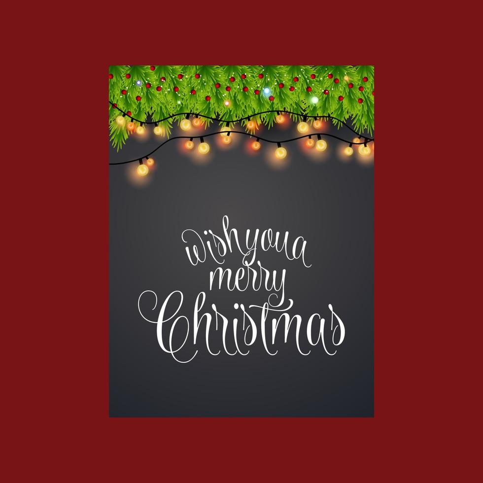 Merry Christmas Background. Abstract vector Template