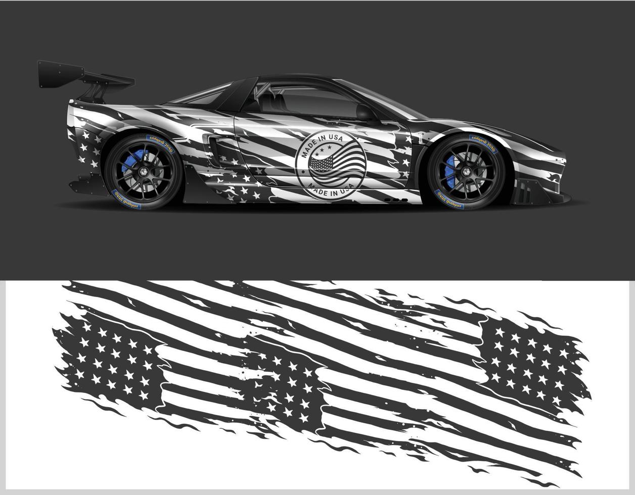 Car wrap design race livery vehicle 12960149 Vector Art at Vecteezy