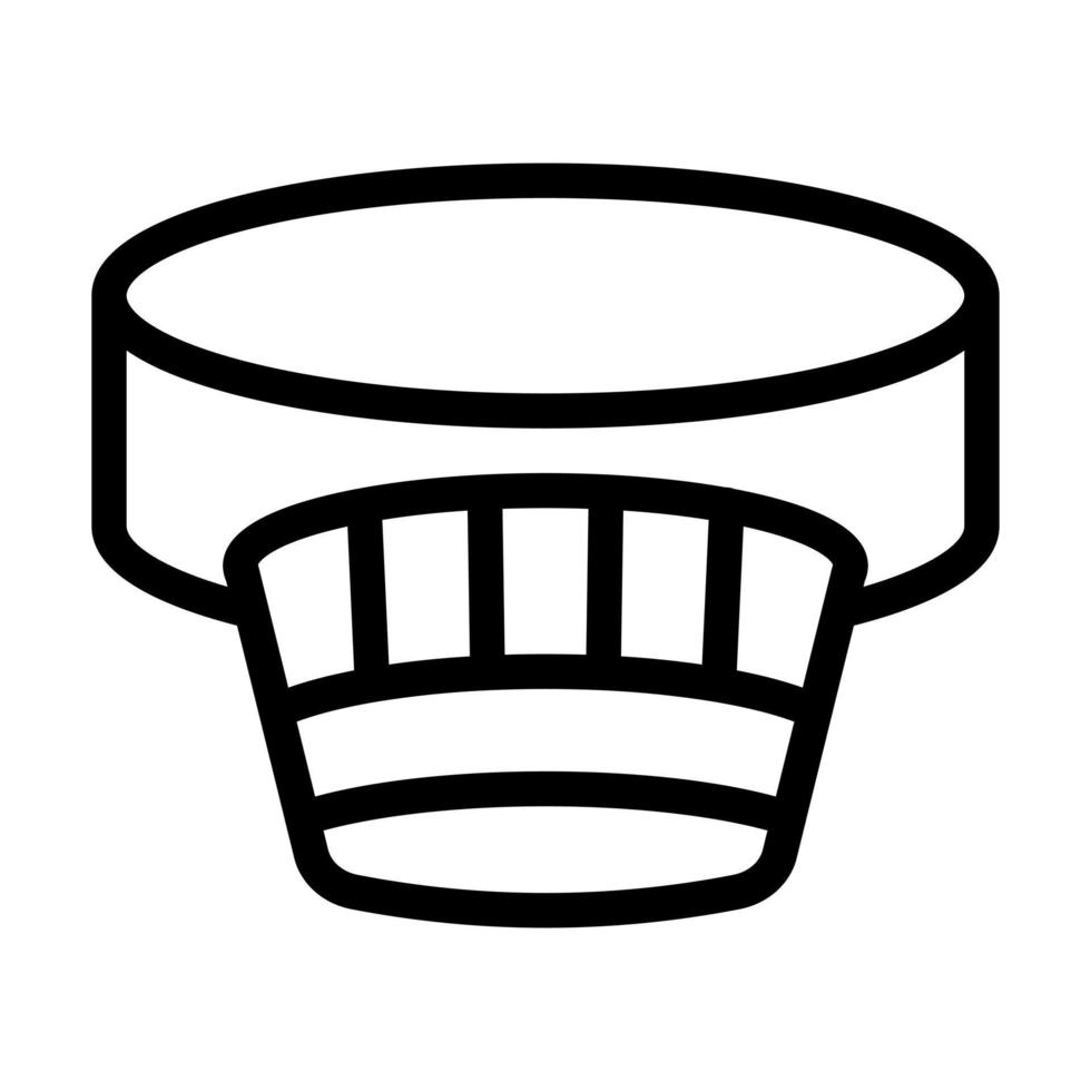 Smoke Detector Icon Design vector