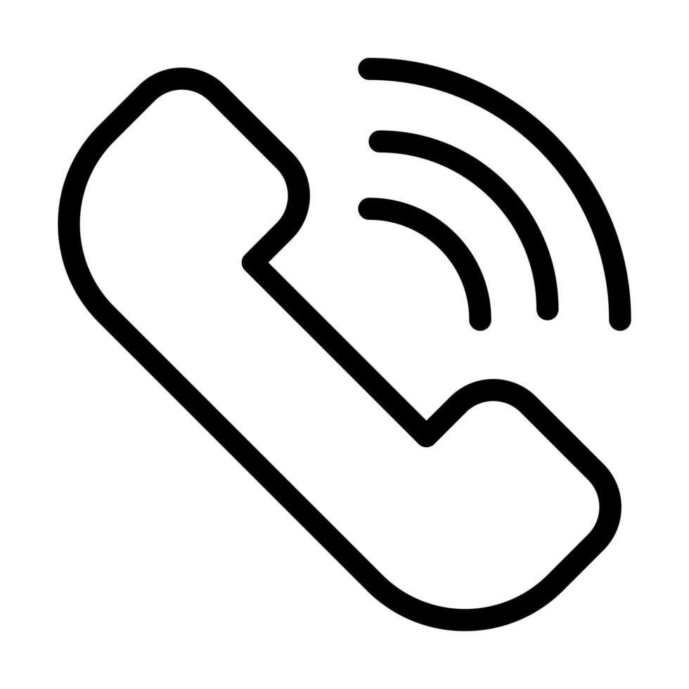 Phone Call Icon Design vector