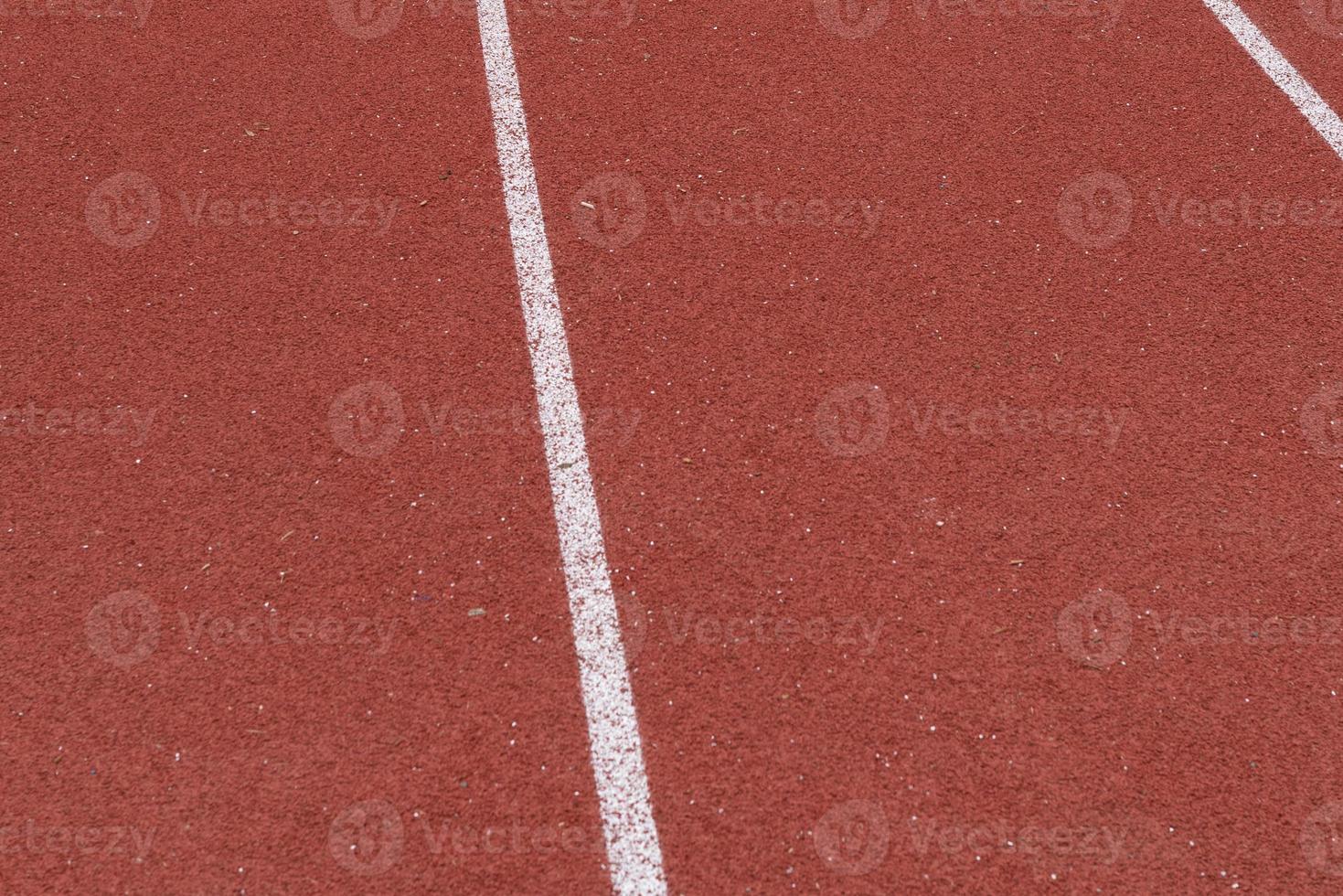 parte de la pista y el campo de atletismo foto