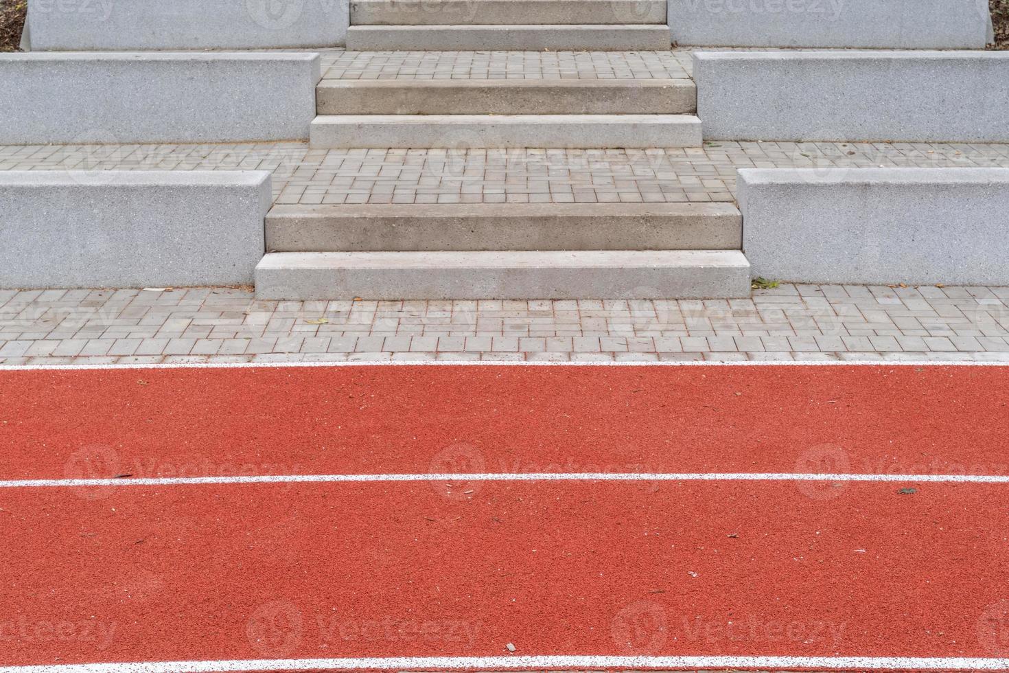 stairs in a sports stadium photo