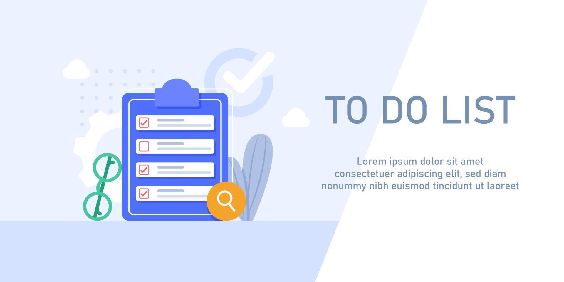 Creating training plan concept icon. Task list and deadlines. Effective planning,flat design icon vector illustration