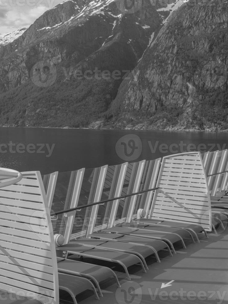 Eidfjord in norway photo