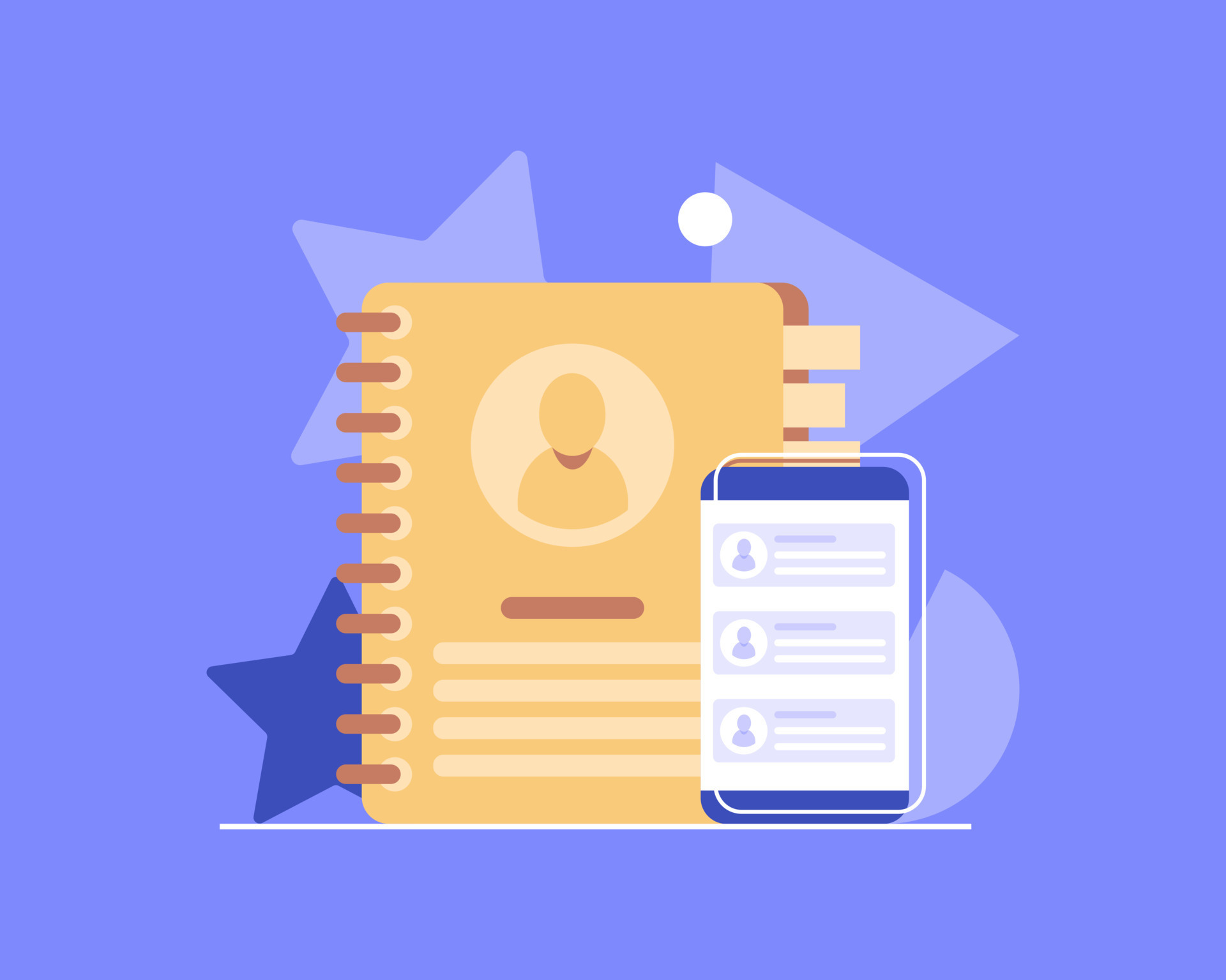 List Of Names And Personal Information Modern Flat Design Concept For list-of-names-and-personal-information-modern-flat-design-concept-for