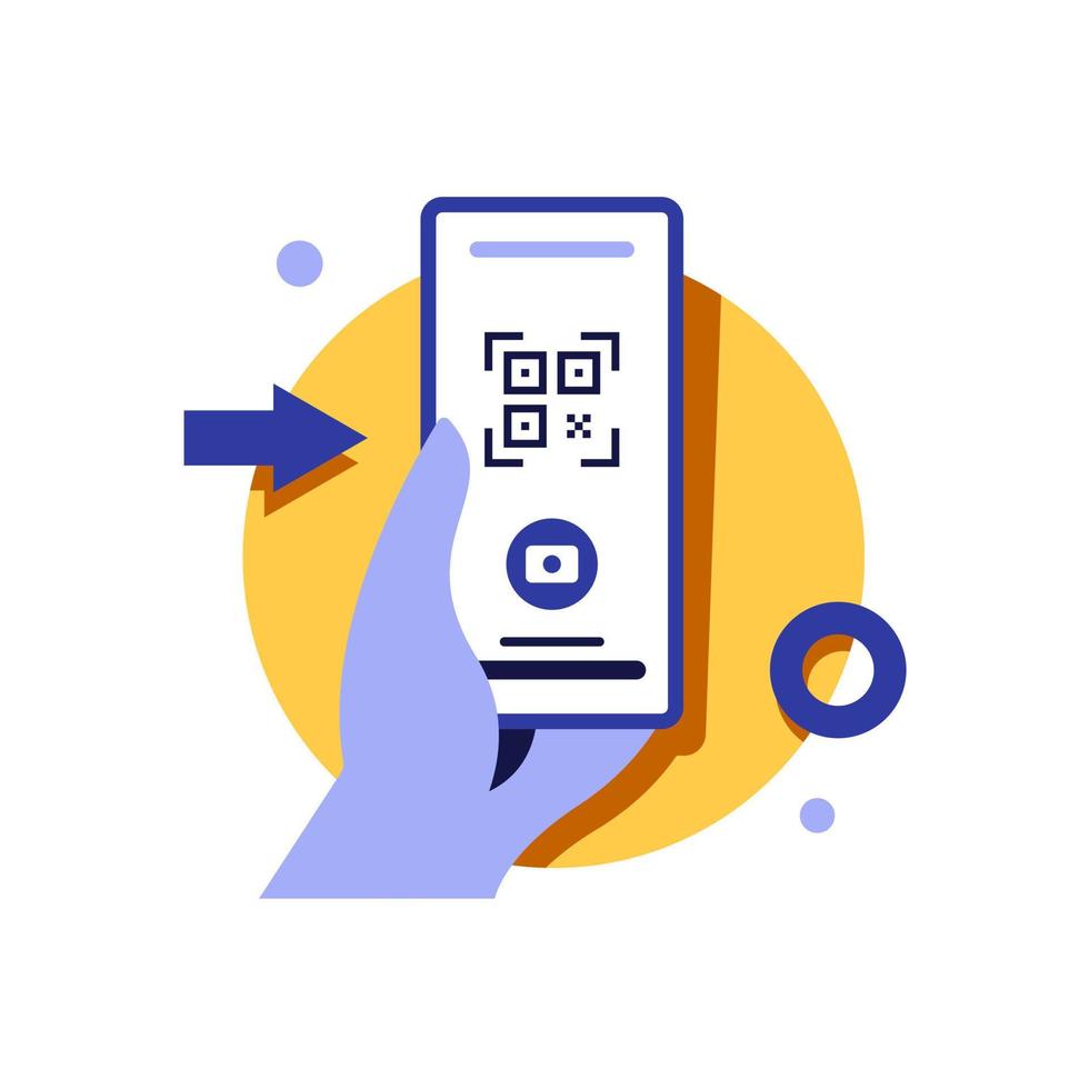 Payment with smartphone icon, online mobile payment,flat design icon vector illustration