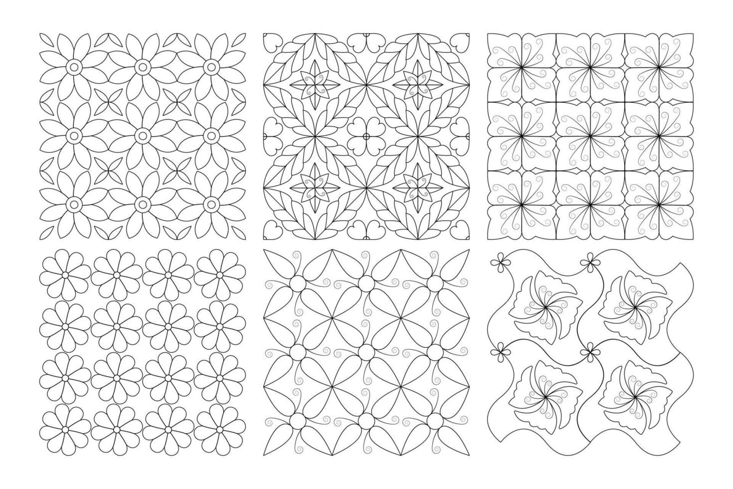 patrones de laberinto abstracto sin fisuras. patrón de estilo memphis. garabato geométrico fondo vector