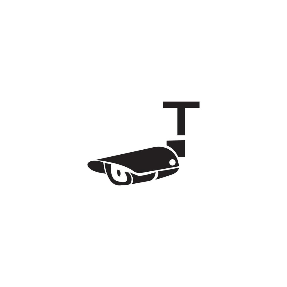 Cctv icon logo, vector design