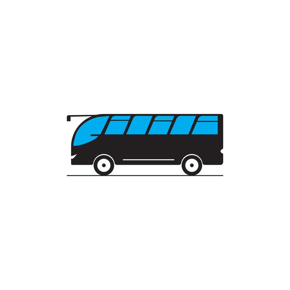 Bus icon logo, vector design