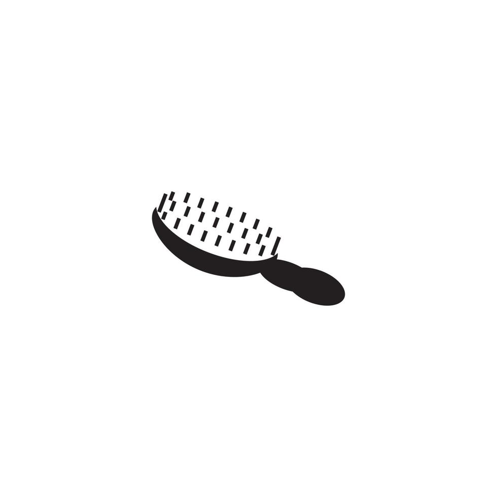 Comb icon logo, vector design