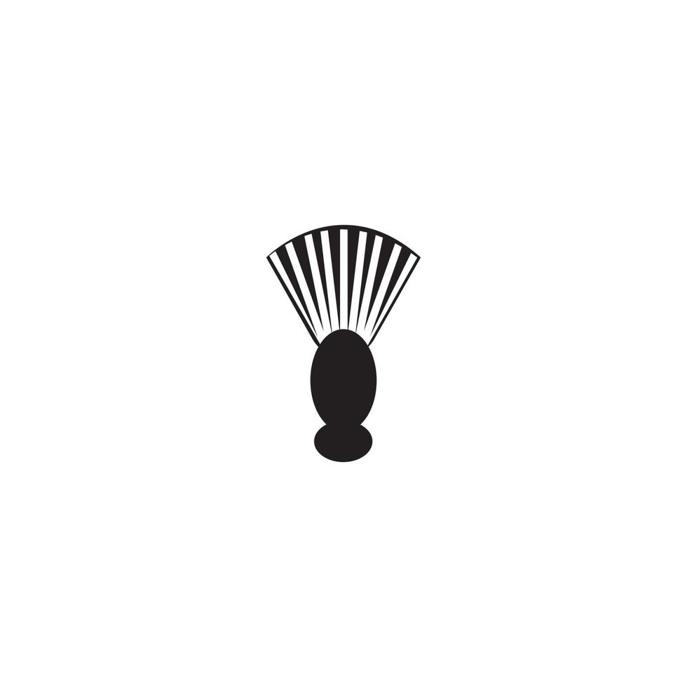 Comb icon logo, vector design