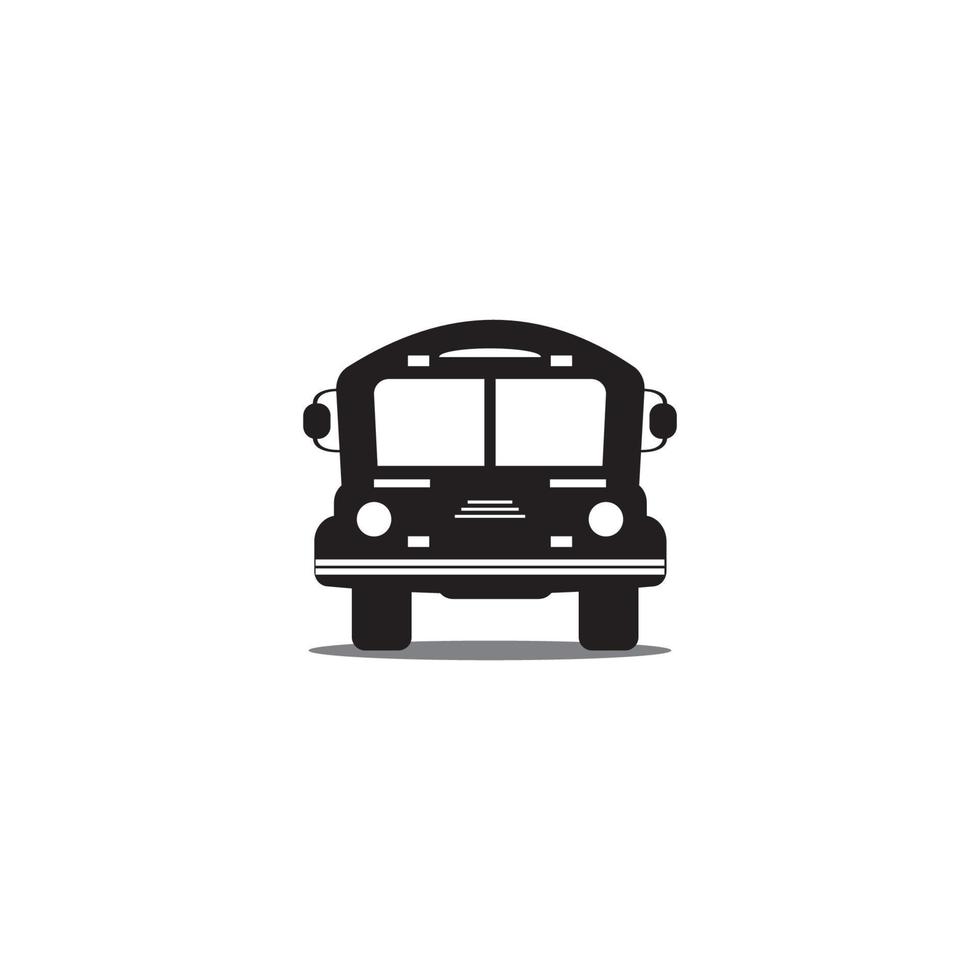 logotipo de icono de autobús, diseño vectorial vector