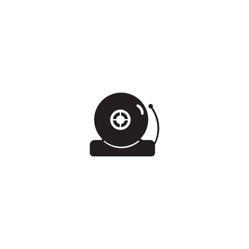 Vector Alarm bell logo icon template vector