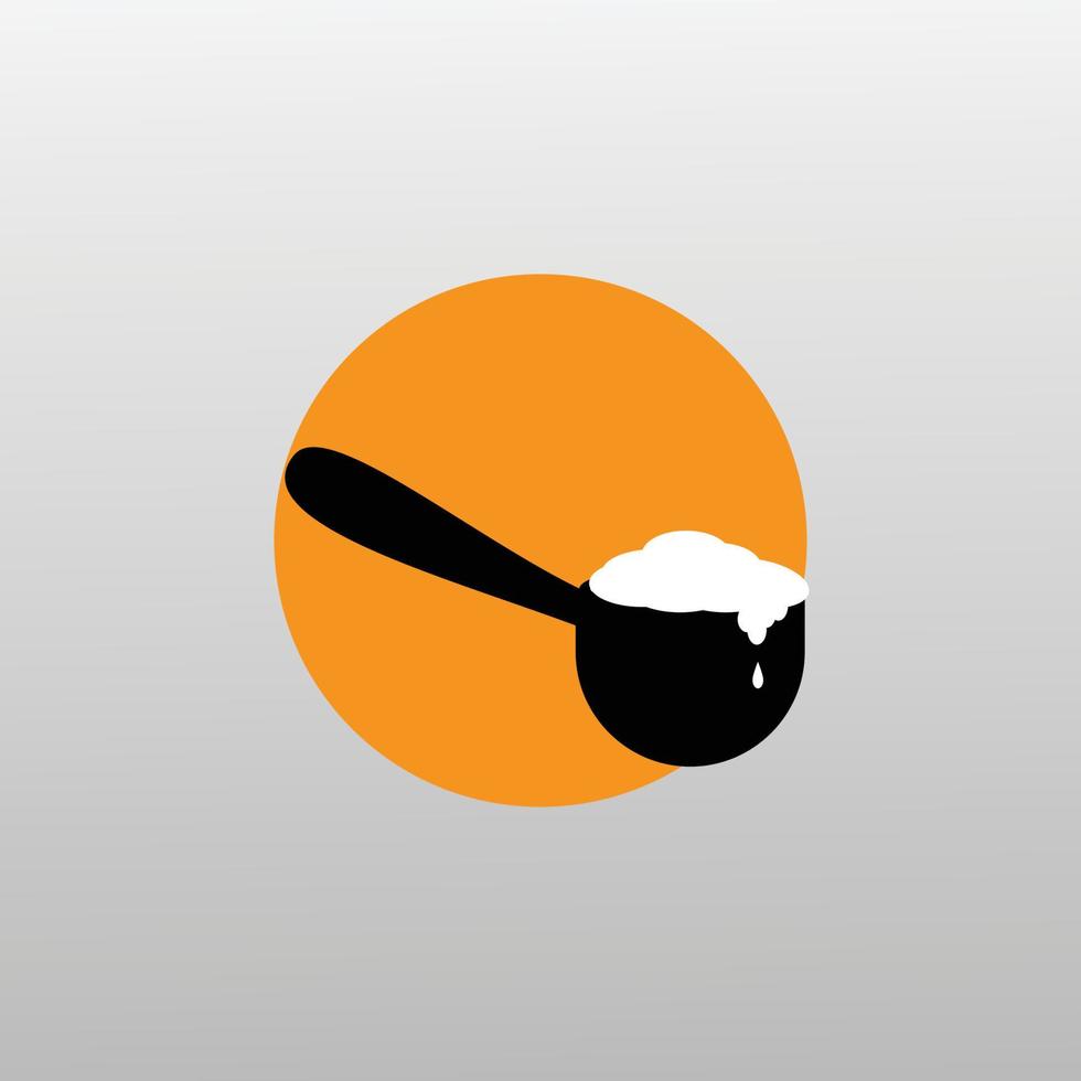 spoon icon ilustration vector