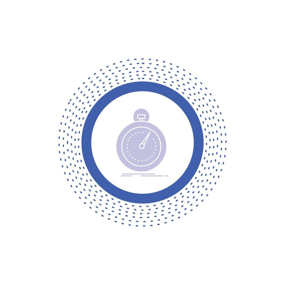 Done. fast. optimization. speed. sport Glyph Icon. Vector isolated illustration