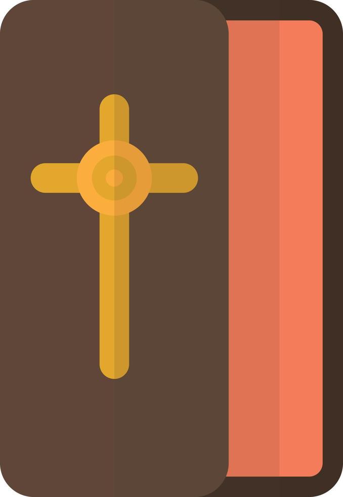 ilustración de la biblia en estilo minimalista vector