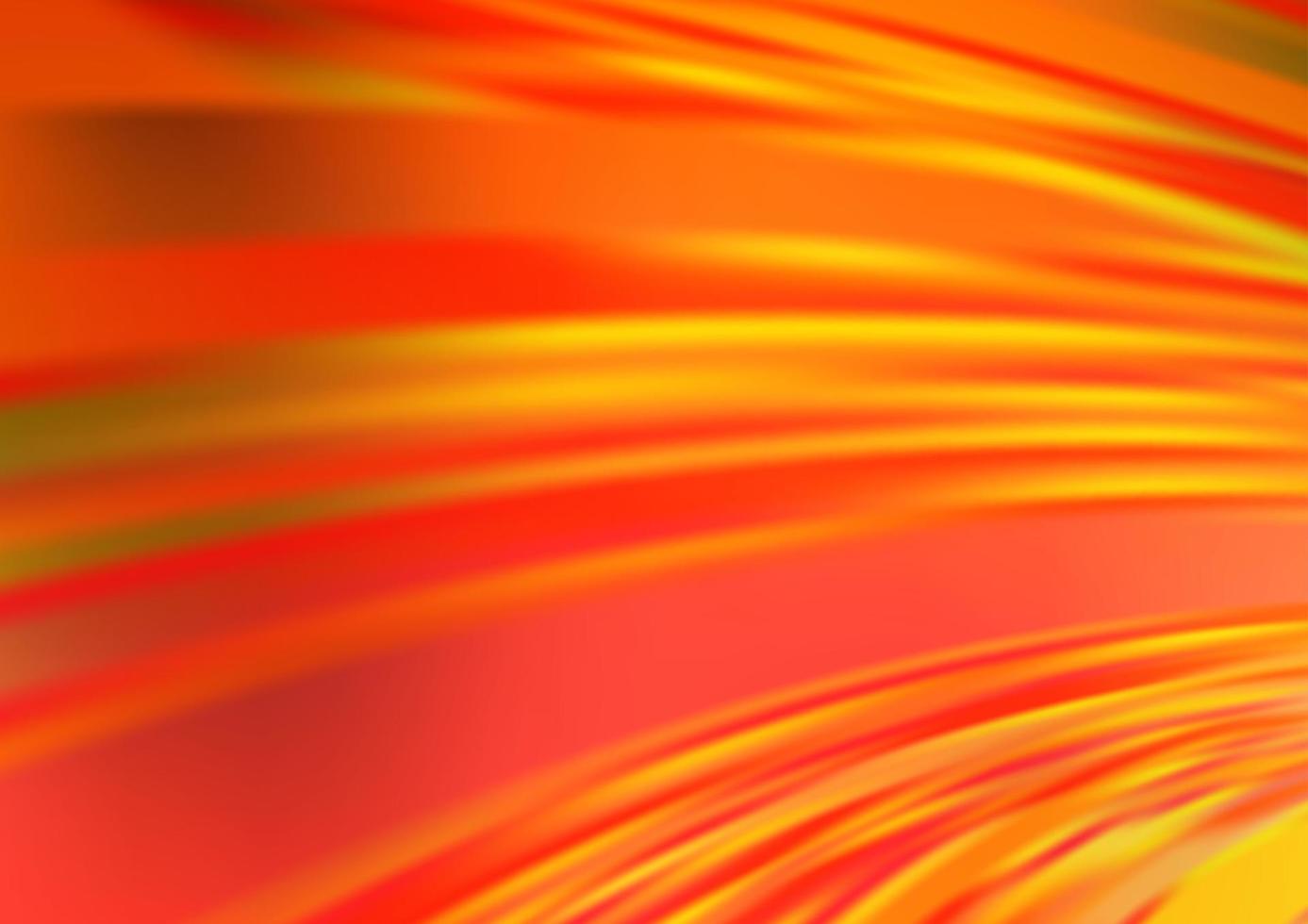 Light Yellow, Orange vector abstract blurred template.