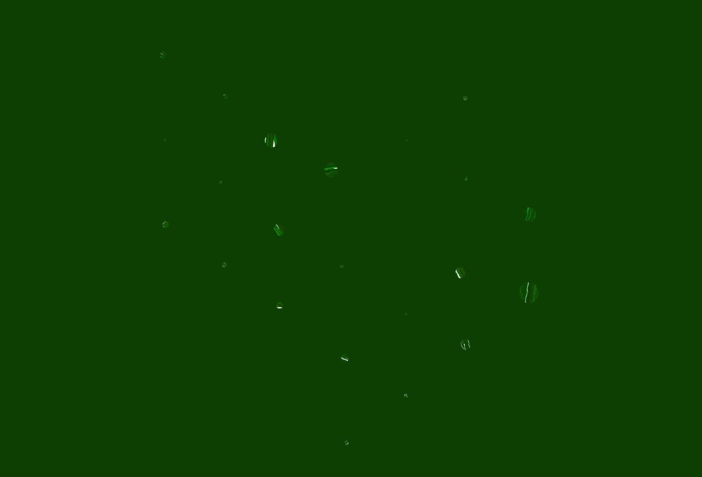 Light black vector background with bubbles.