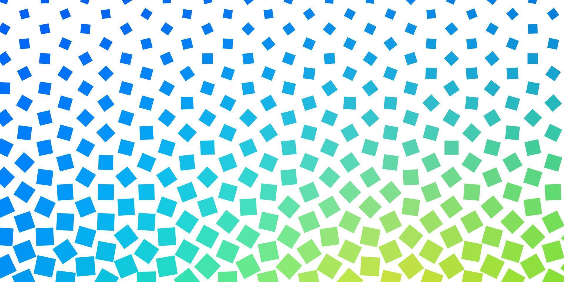 Light Blue, Green vector pattern in square style.