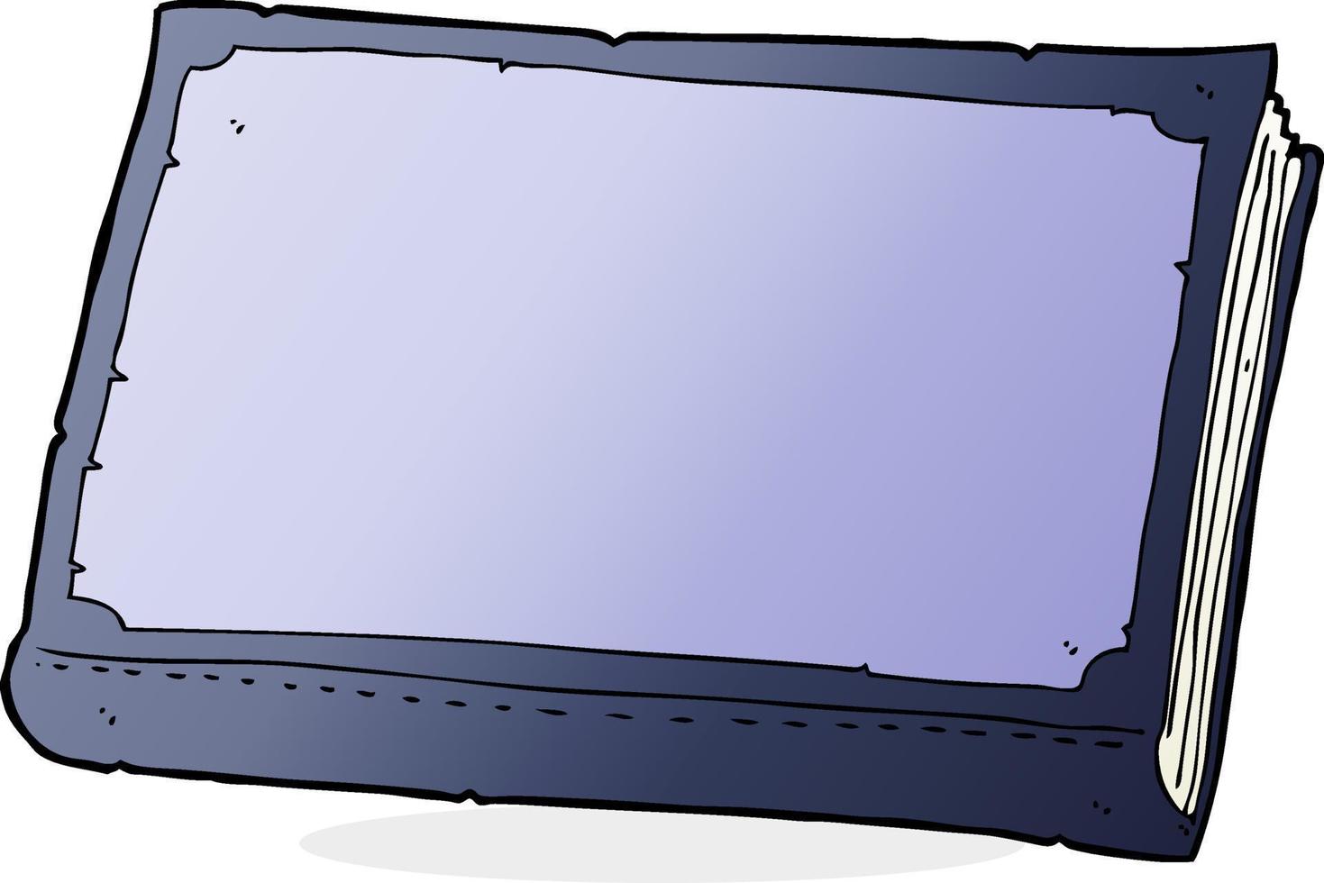 doodle cartoon book vector