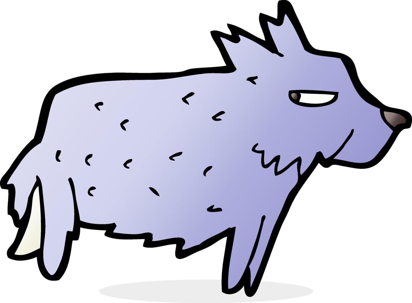 doodle character cartoon terrier vector