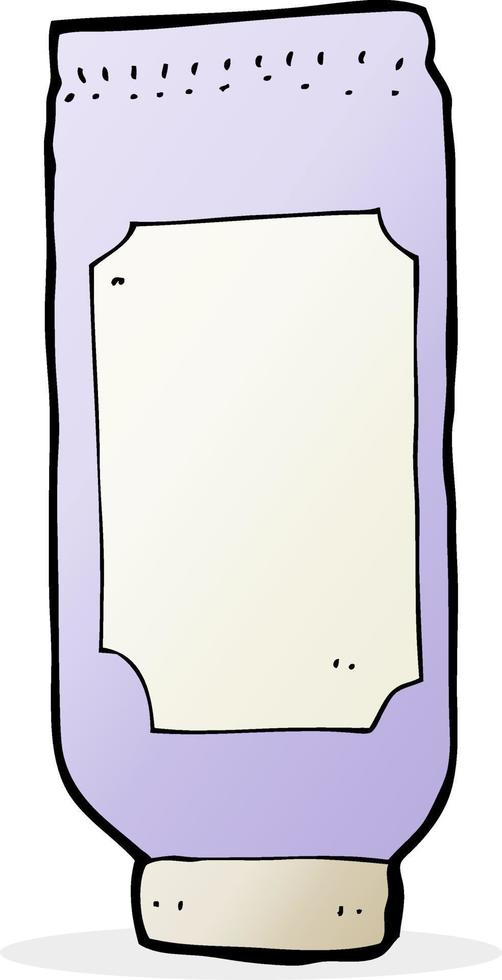 doodle cartoon lotion vector