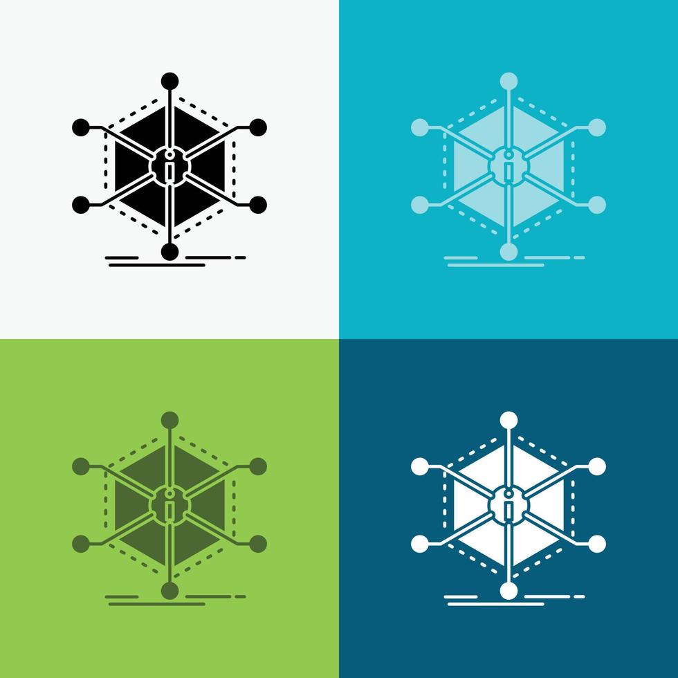 Data. help. info. information. resources Icon Over Various Background. glyph style design. designed for web and app. Eps 10 vector illustration