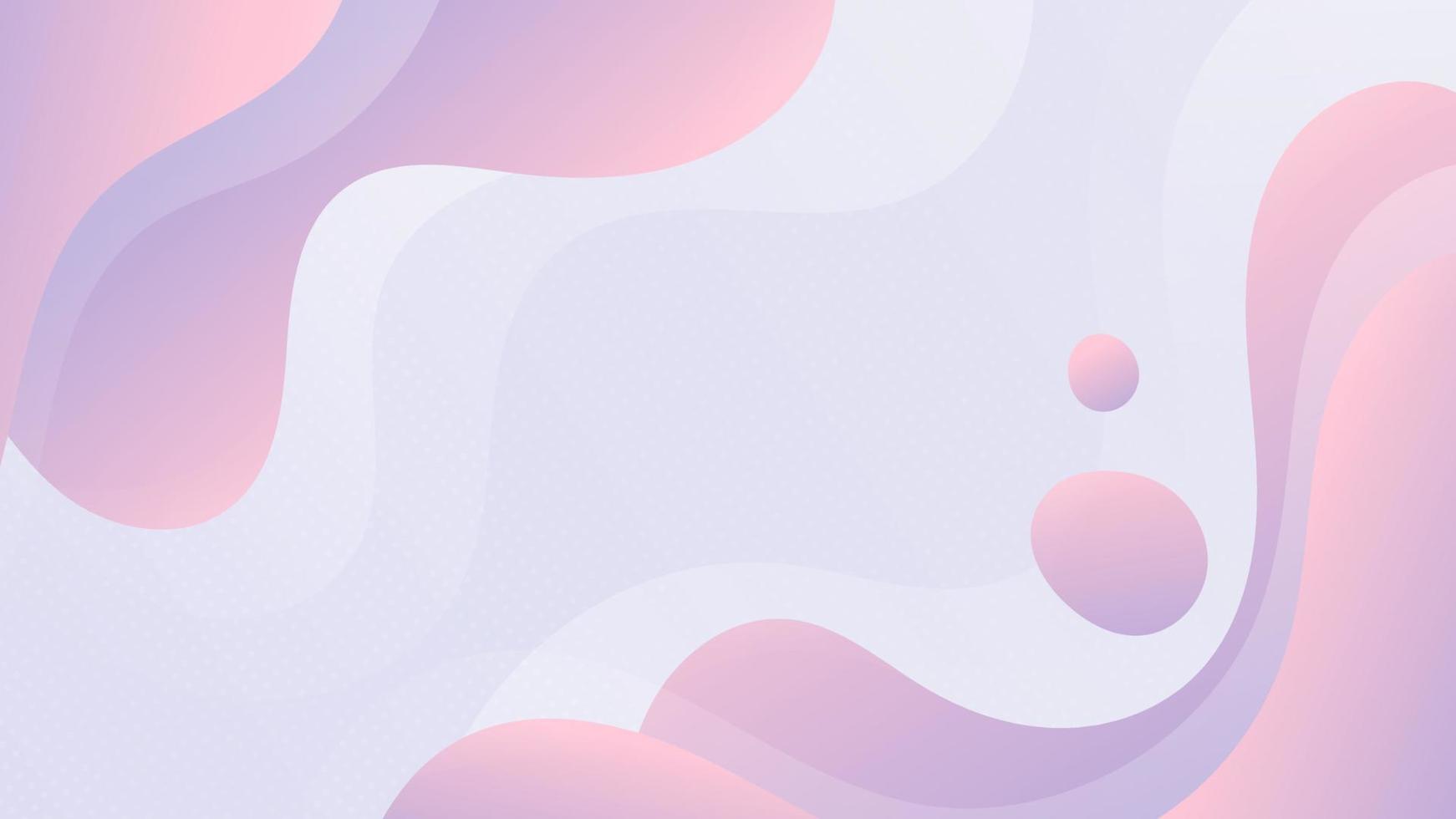 Abstract background with pink waves. Desktop wallpaper. Vector. vector