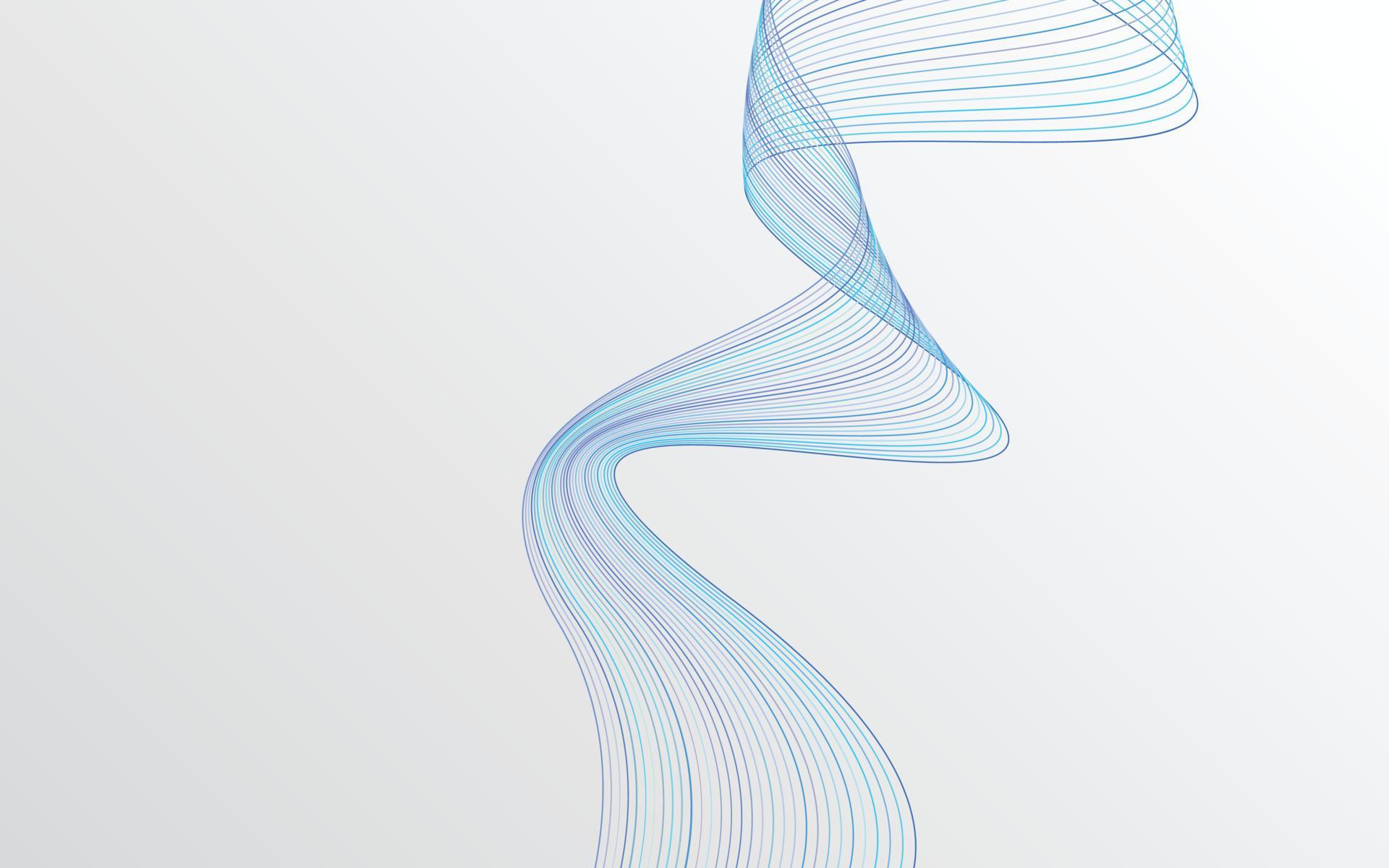 Abstract Blue wavy Lines background 12965246 Vector Art at Vecteezy