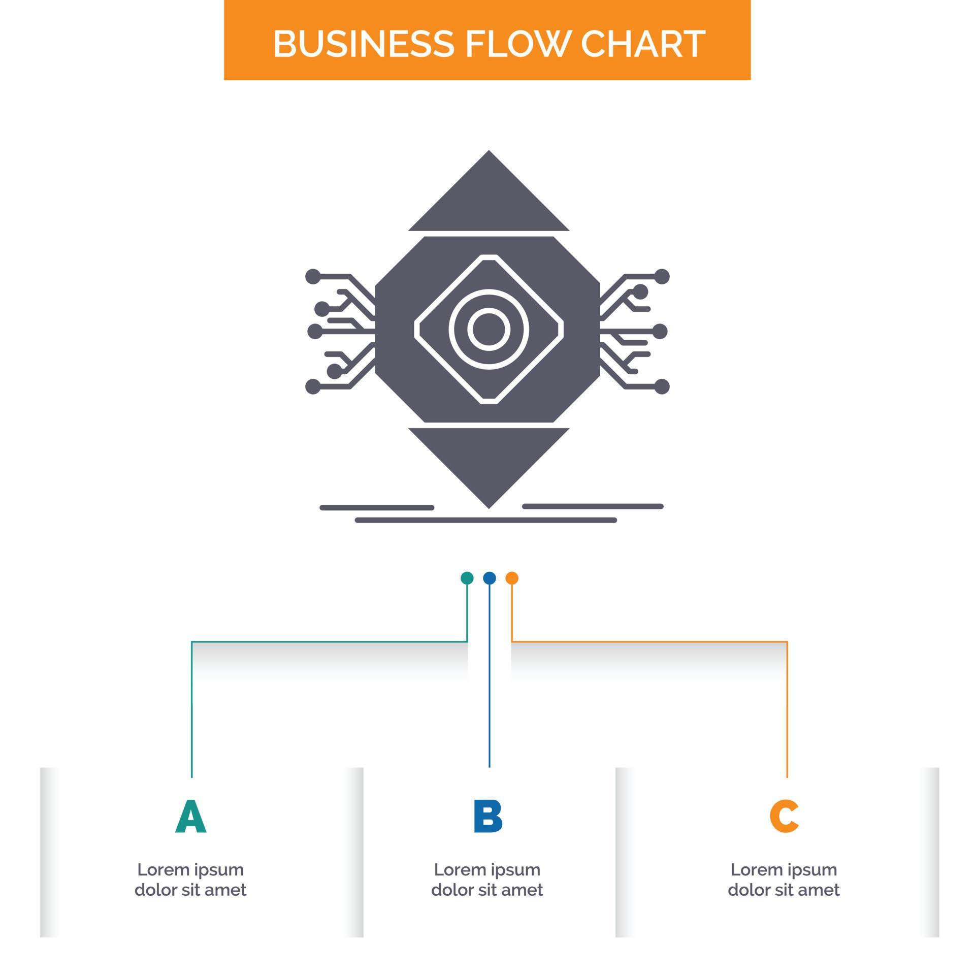 ubicomp. Computing. Ubiquitous. Computer. Concept Business Flow Chart 